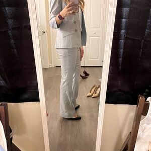 Fall cleaning out closet with cute business suits!